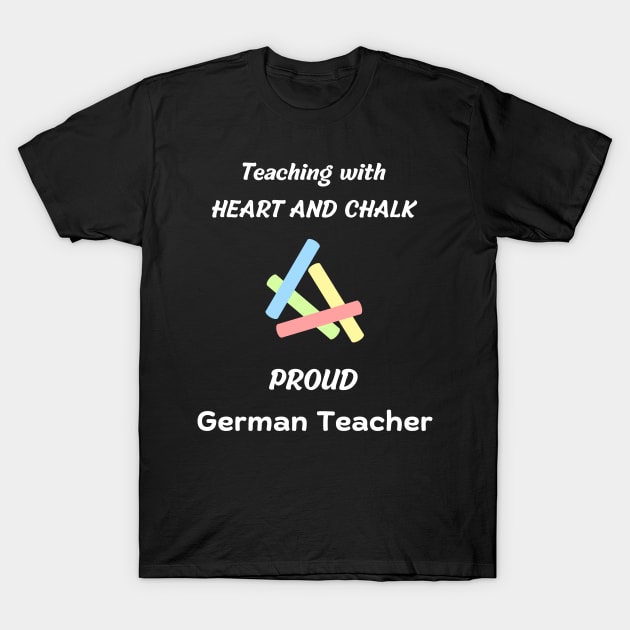 german teacher appreciation gift T-Shirt by vaporgraphic